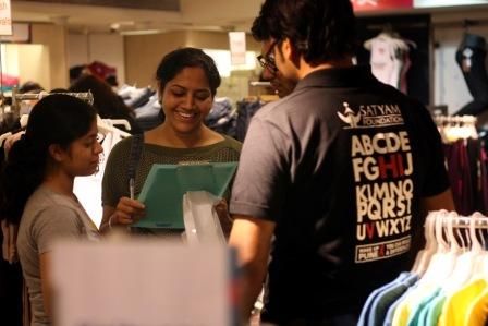 Survey at Indiabulls Megamart